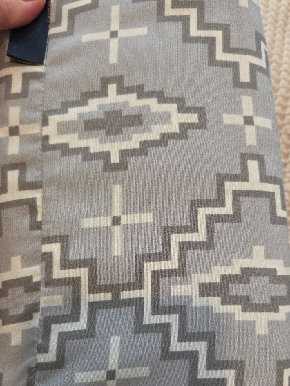 Pendleton Cooling Technology King Sheet Set In Grey Aztec Print